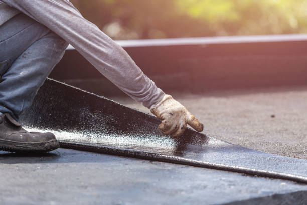 Professional Waterproofing technician working in Neville, OH